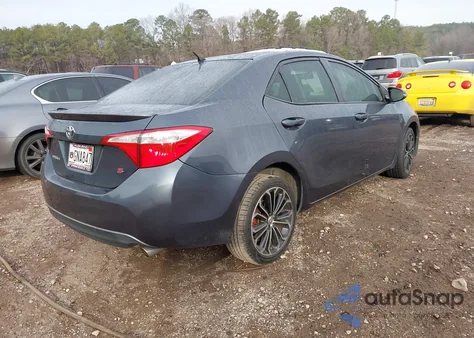 2015 Toyota Corolla S Plus from USA, damaged, VIN 2T1BURHE4FC457281